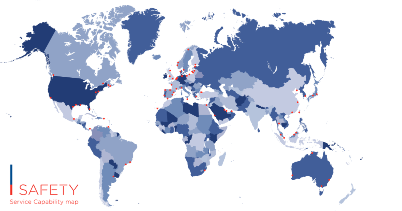 safety service capability map