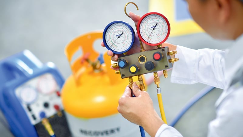 Unitor refrigerant recovery