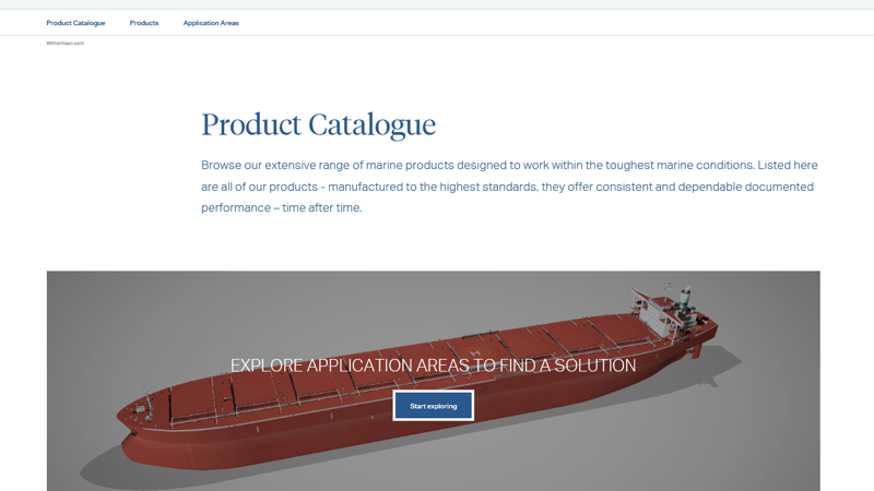 product catalogue hero