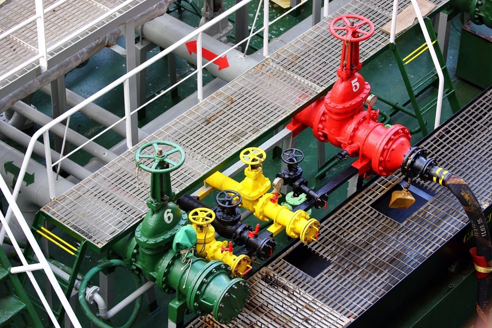 valves on fueling ship shutterstock_392749129