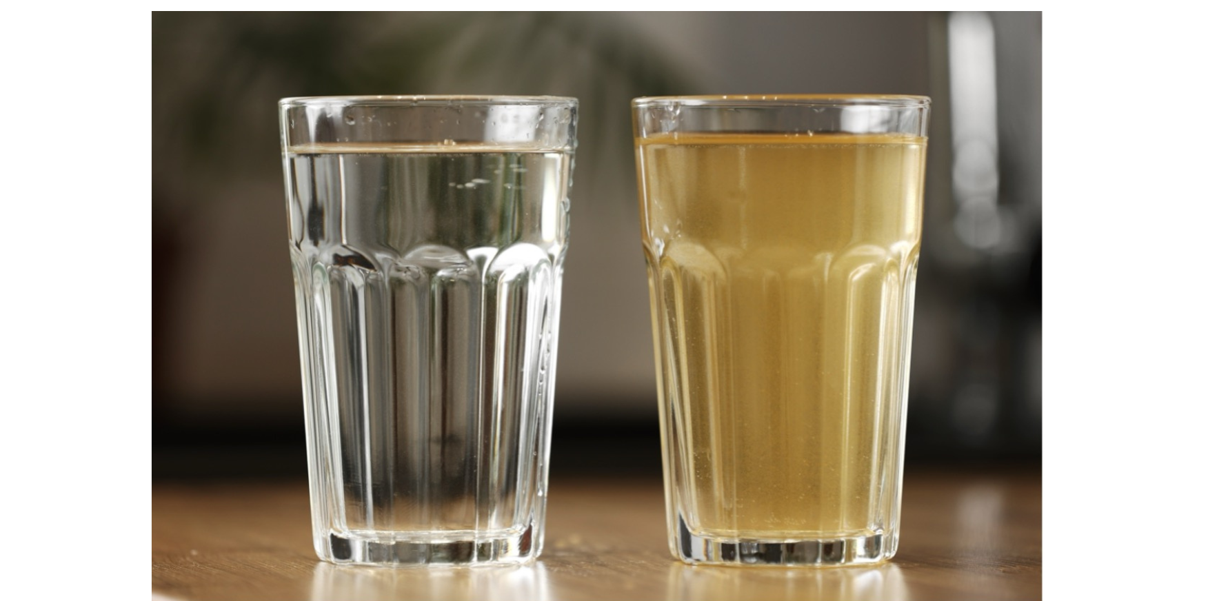 dirty - clean water glass