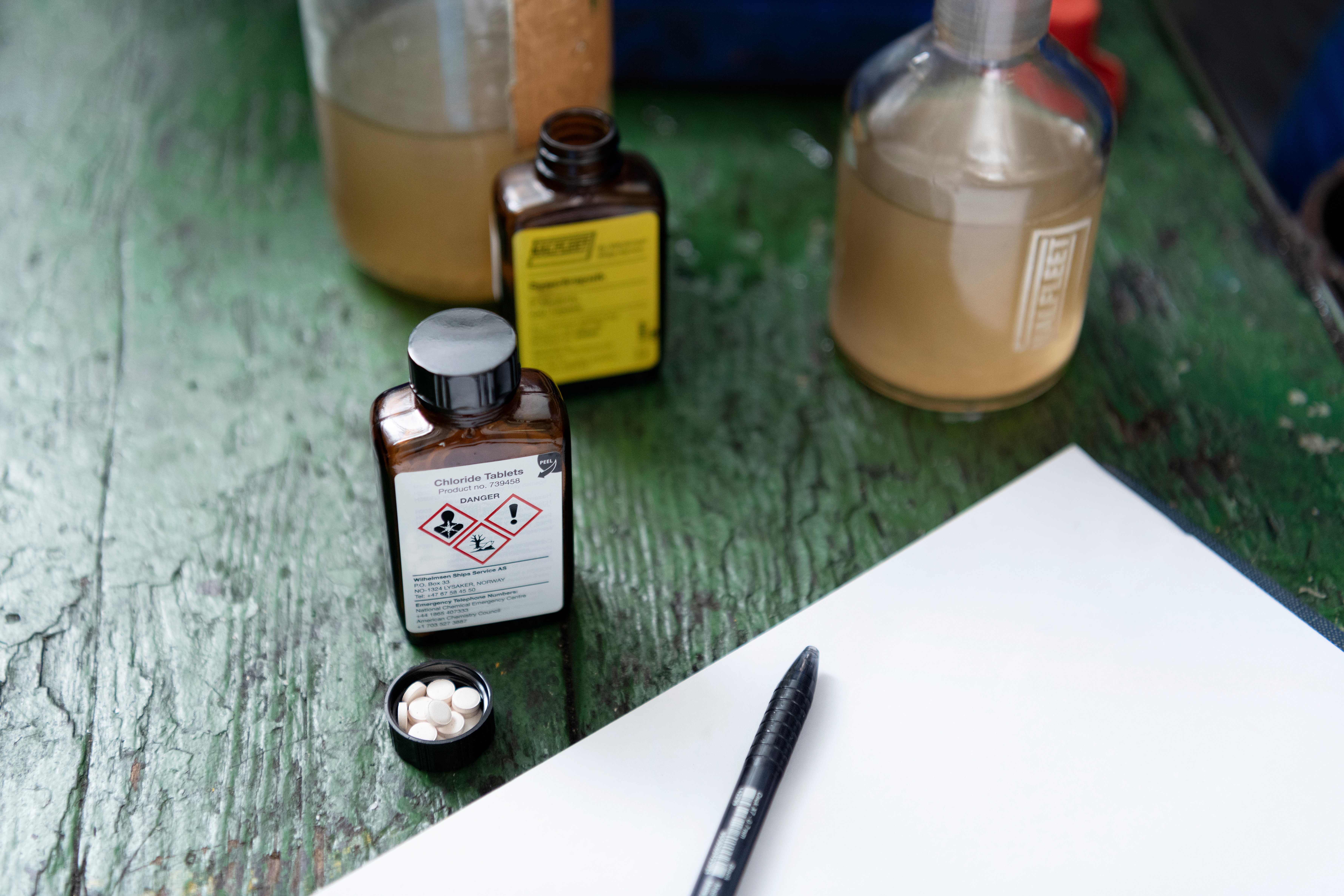 Cooling water testing kit