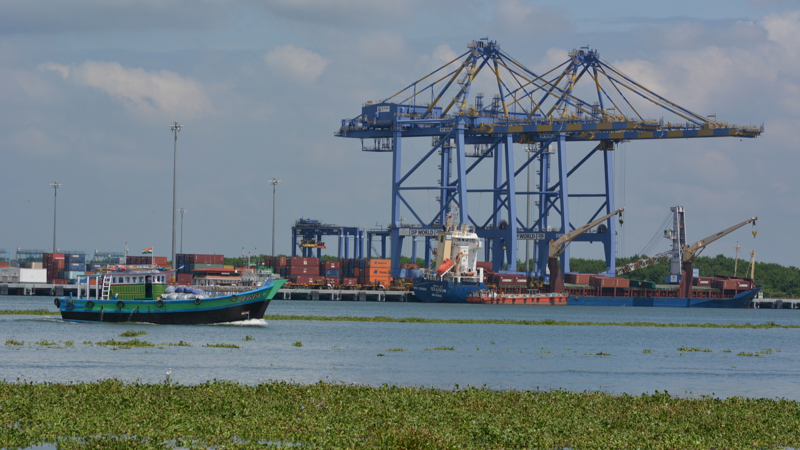 1600 x 900 Cochin Port, India