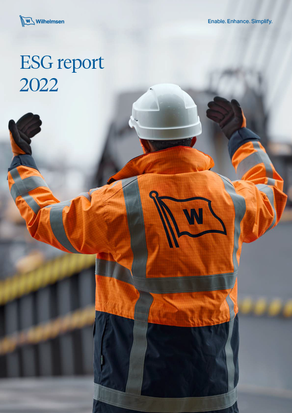 ESG report 2022 facsimile