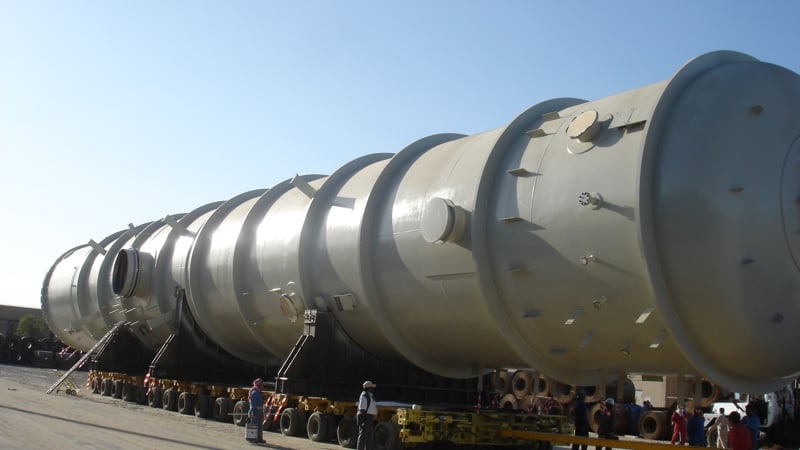 2592 X 1944 Transport of pressure vessel kuwait