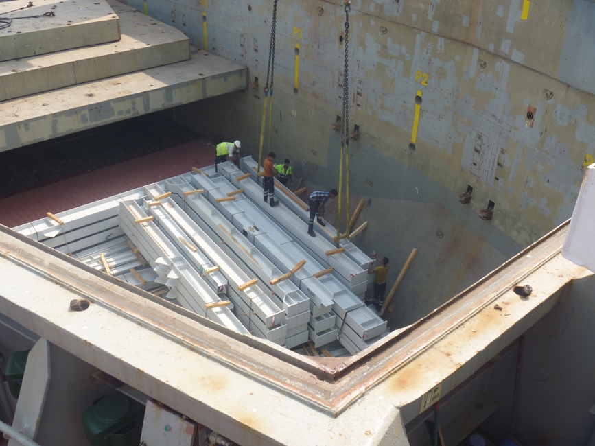 4000 X 3000 structural steel export UAE