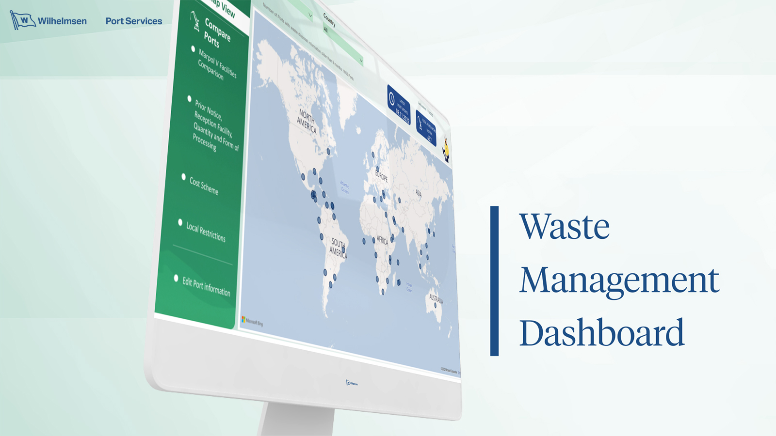 1600 x 900 waste management dashboard