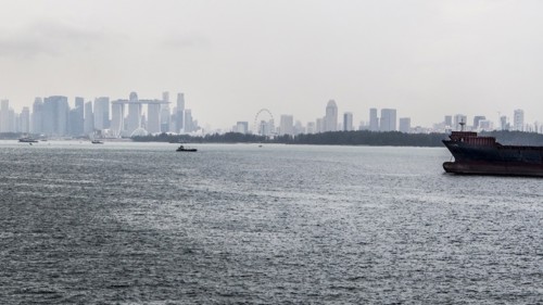 Singapore port