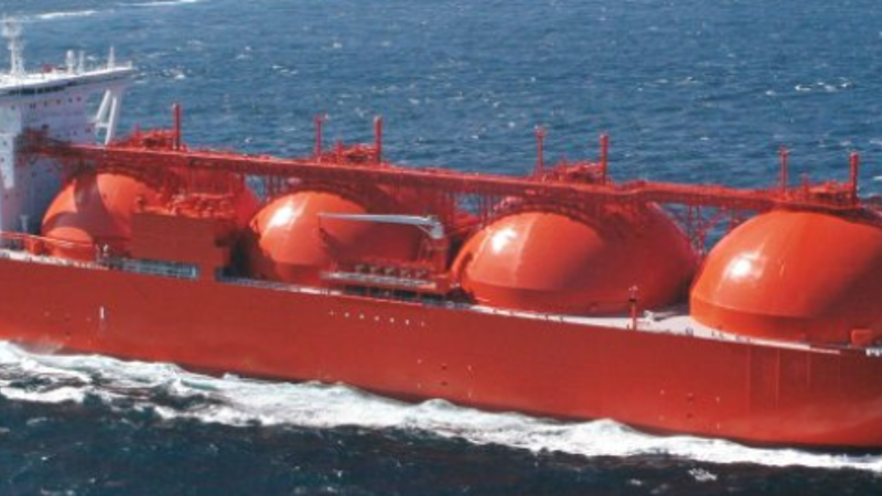 LNG vessel pagebreak