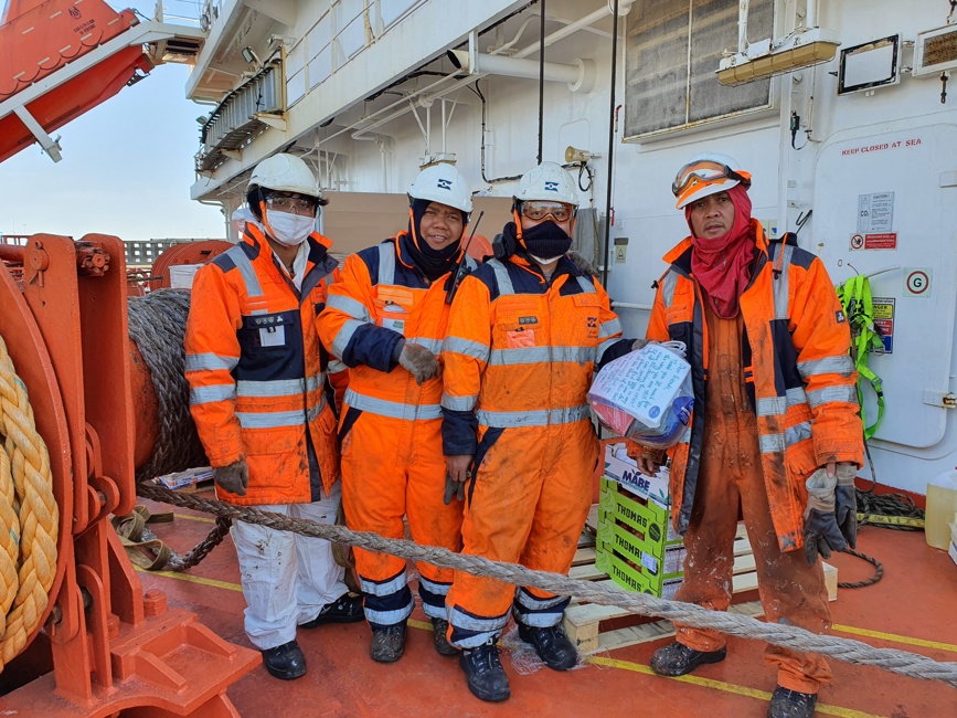 Seafarers in Rotterdam