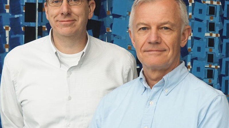 Hakon Lenz (left) and Carl Schou (right)