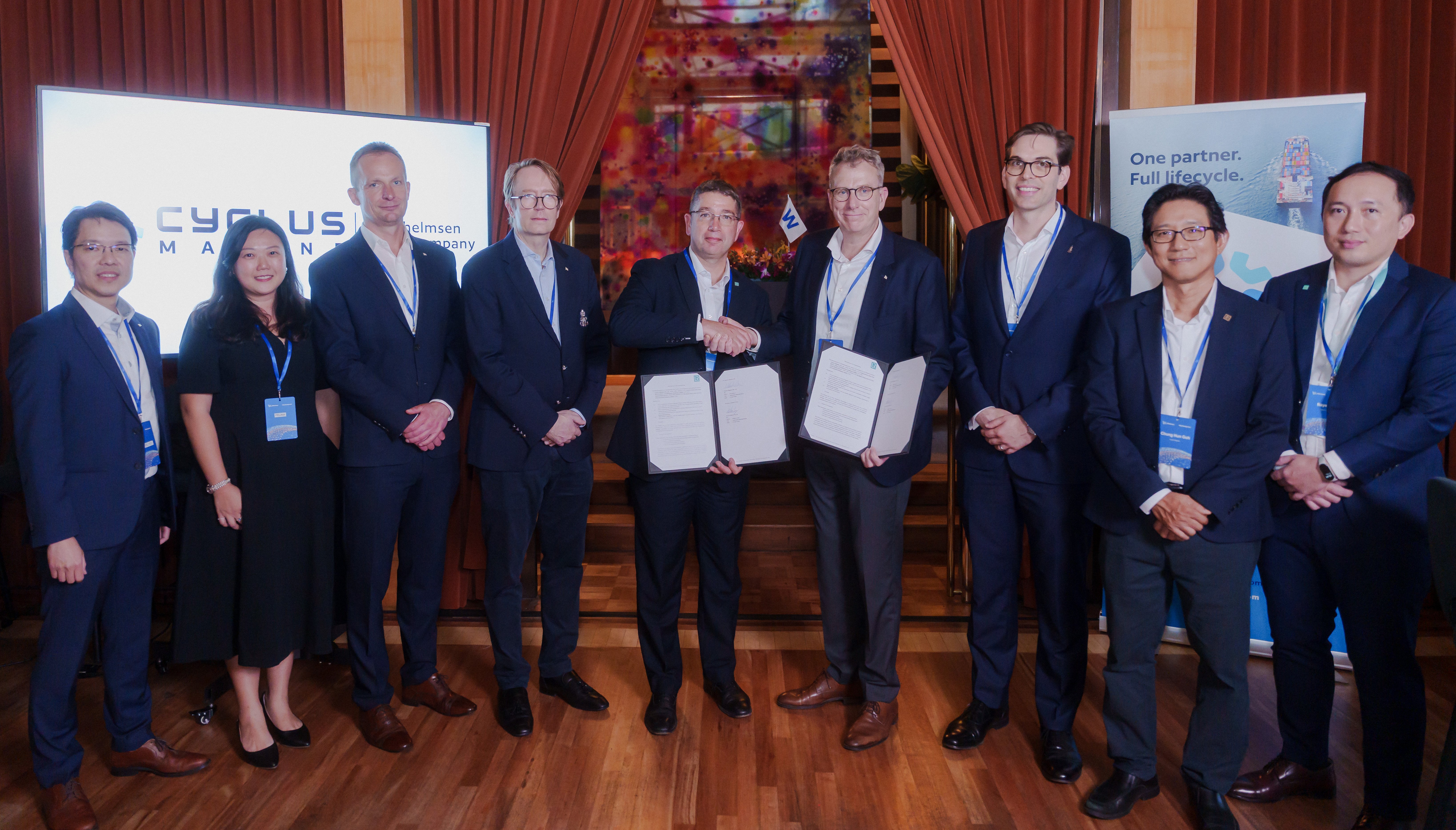 Cyclus Marine MoU signing
