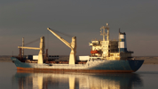 1600 X 900 Suez canal cargo ship