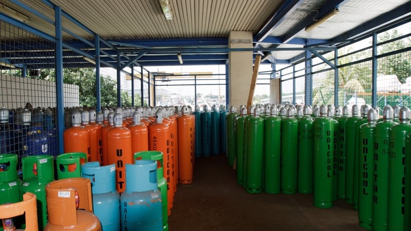 Unitor Gas Cylinders - Assortment