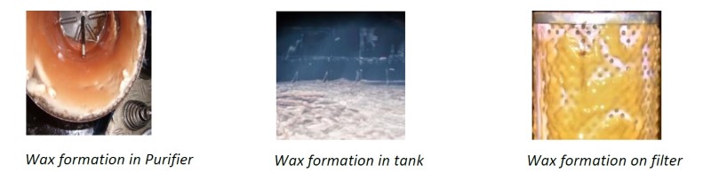 Wax formation