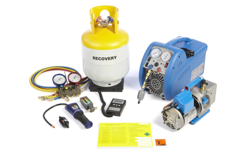 Refrigerant recovery package