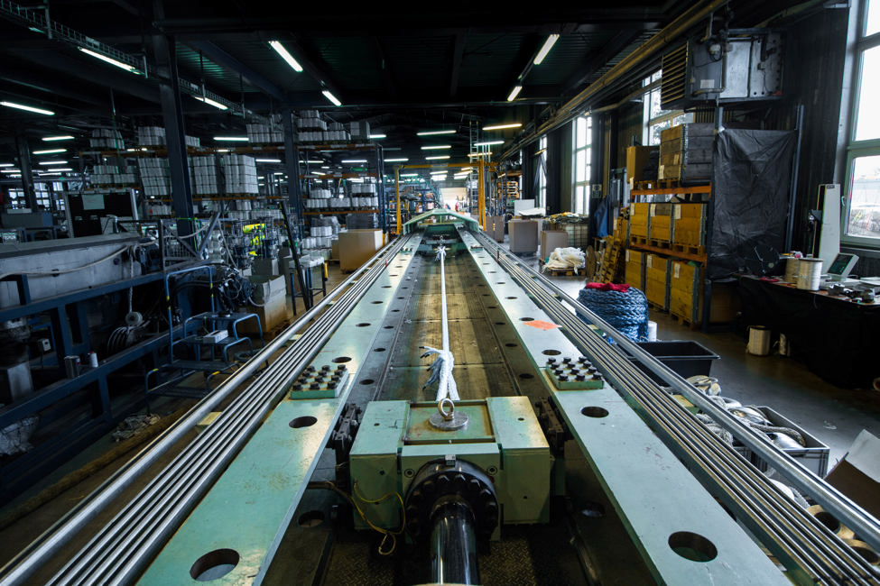 load test bench ropes