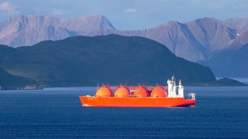 LNG tanker shutterstock_2728744081