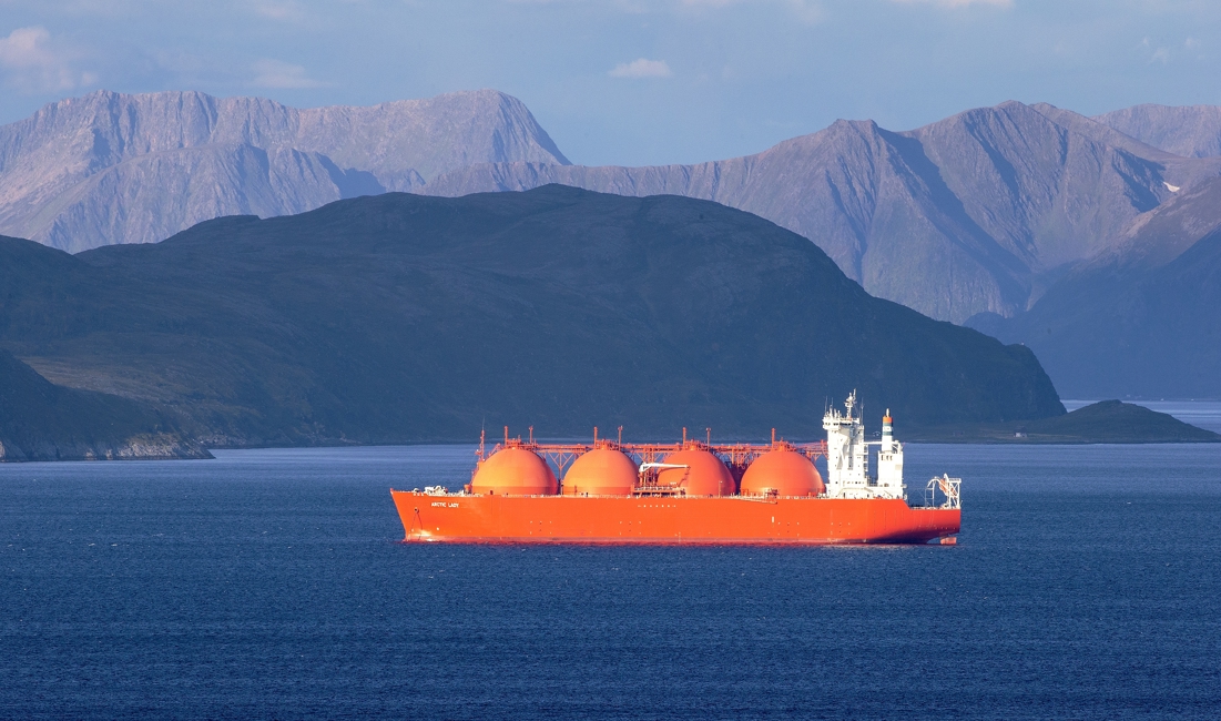 LNG tanker shutterstock_2728744081